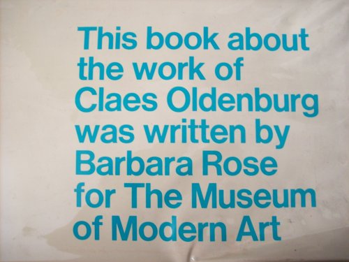 Image for Claes Oldenburg Claes Oldenburg