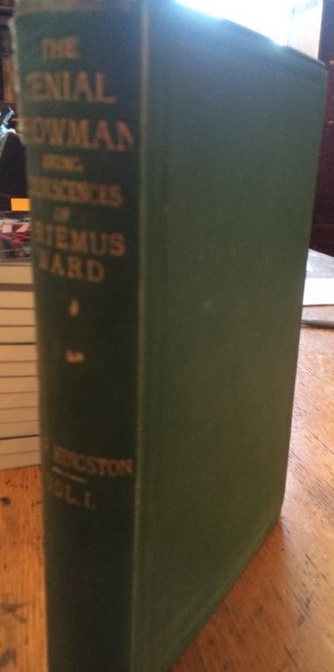 Image for The Genial Showman Being Reminiscences of Artemus Ward (Two Volume Set) The Genial Showman Being Reminiscences of Artemus Ward (Two Volume Set)