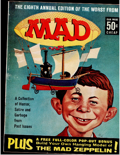 1965 MAD Magazine ,The EIGHTH Annual Edition Of The Worst from MAD