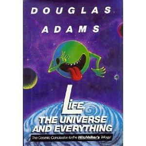Life The Universe and Everything-signed by Douglas Adams