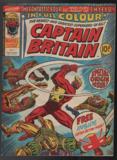 Image for Captain Britain Captain Britain