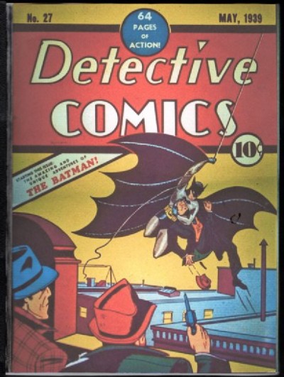 Detective Comics #27 neatly recreated on color copy machine