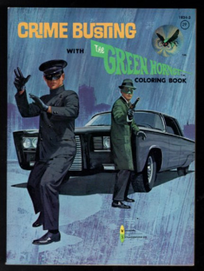 Crime Busting With the Green Hornet Coloring Book