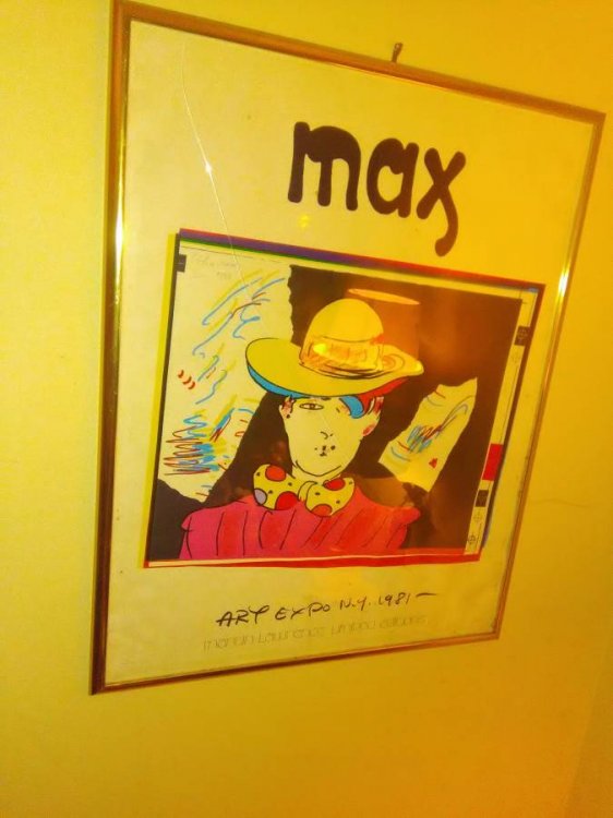 Peter Max Art Expo NY 1981