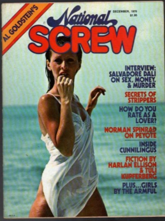 National Screw Adult Magazine December 1976 #2 Single Issue
