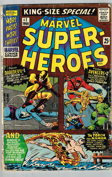 MARVEL SUPER-HEROES #1 1966 ONE-SHOT MARVEL