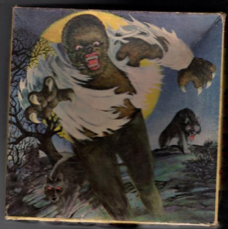 1970's APC/ The Wolfman Jigsaw Puzzle and Box