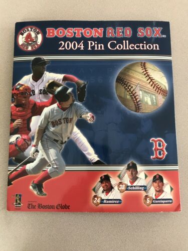 Complete 2004 Boston Red Sox Pin Collection Boston Globe World Series Champions