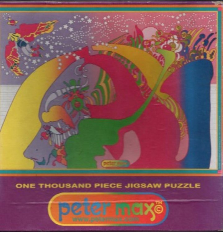 Peter Max 1000 piece jigsaw puzzle