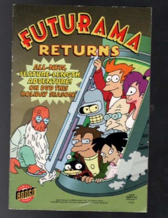 Futurama Returns Featuring The Return of Futurama