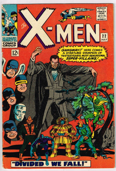 UNCANNY X-MEN #22 1966 VOLUME 1 MARVEL