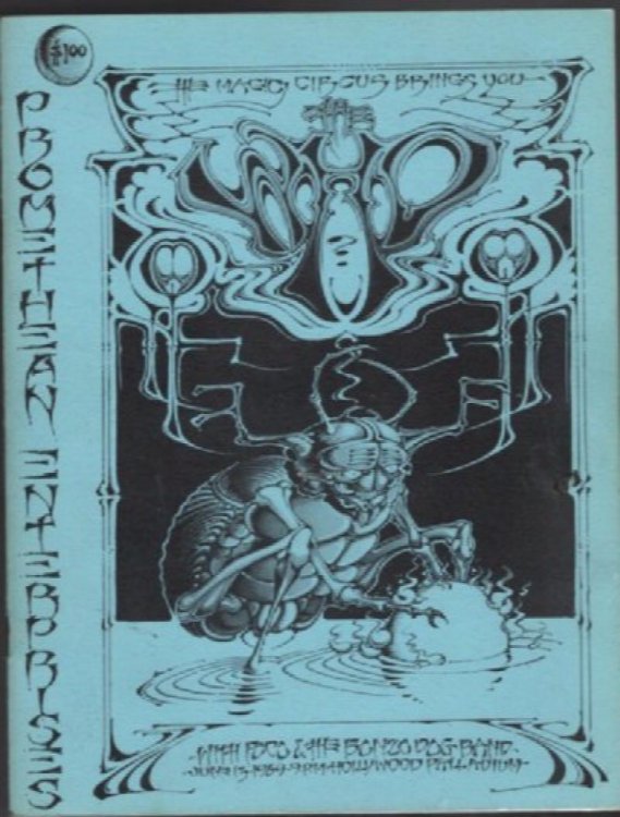 PROMETHEAN ENTERPRISES #2 Magazine 1970 RICK GRIFFIN ROBERT CRUMB JEFF IRONS