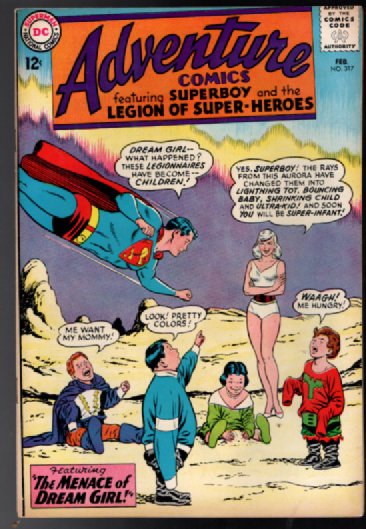 Adventure Comics #317;1964 1st app Dream Girl & Iron Curtain of Time