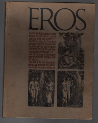 Eros: Vol. 1, No. 4 (Winter 1962) [Love in the Bible; Jewel Box Revue; Letter From Allan Ginsberg; Was Shakespeare a Homosexual ; Long After Midnight Girl; Sexual Side of Anti-Semitism; My Life and Loves; President Harding's Second Lady; Male Chape