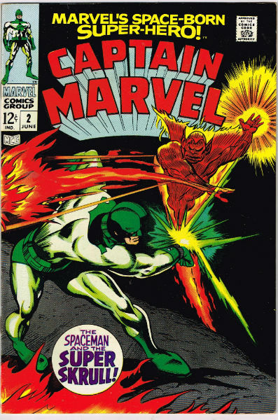 CAPTAIN MARVEL #2 1968