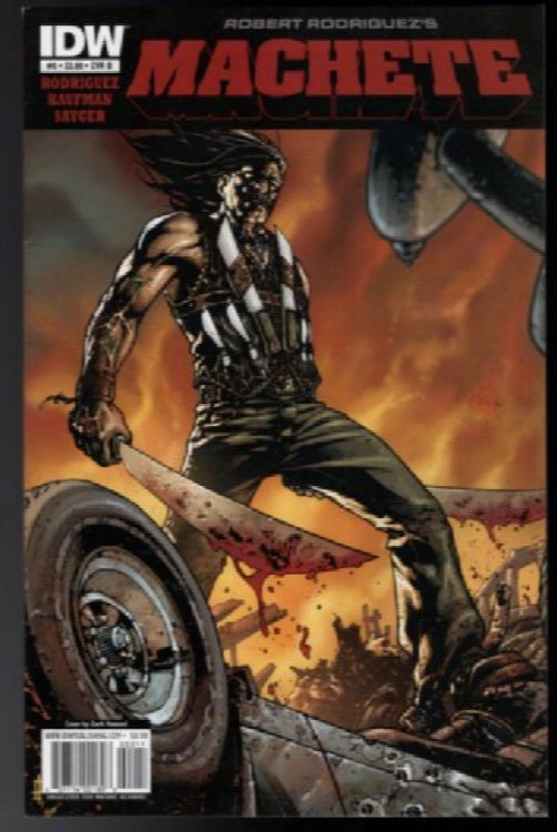 Machete #0 Danny Trejo Cover B Comic Book N