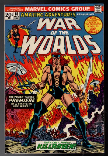 Amazing Adventures #18:War of the Worlds Premiere issue.