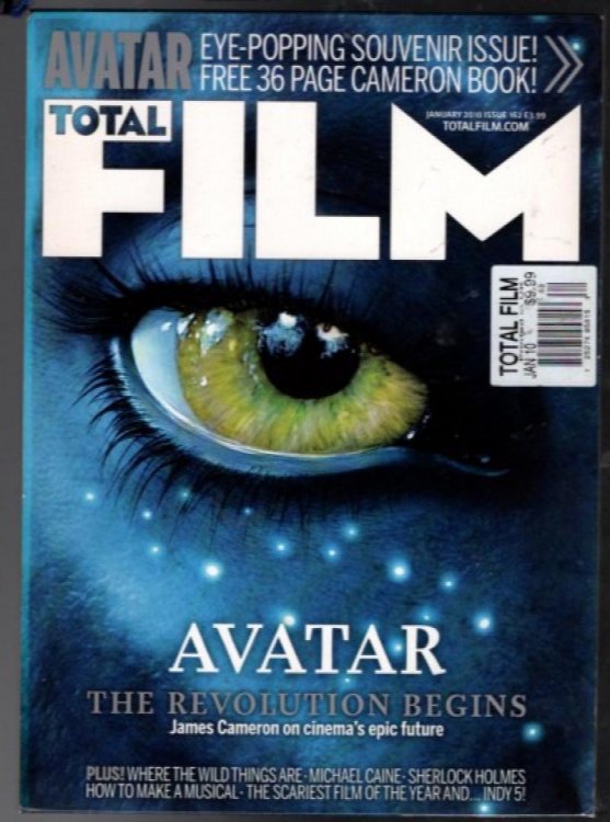 Total Film Magazine #162 - January 2010 - Avatar, Sherlock Holmes, Michael Caine