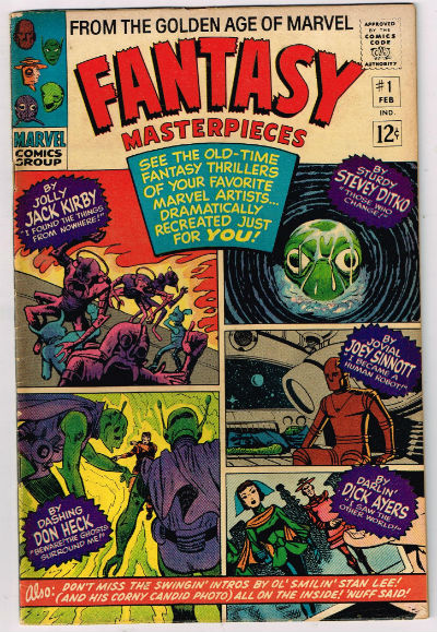 Fantasy Masterpieces #1 thru #4; Feb.,1966-Aug.,1966