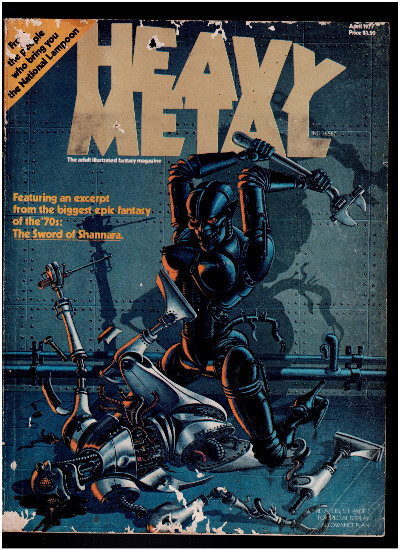 Heavy Metal: No.1 Vol.1 April 1977