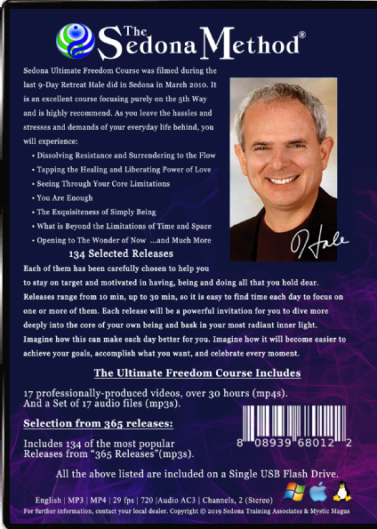 Sedona Method Ultimate Freedom Course Plus selection from 365 Releases. Fifth Way Hale Dwoskin