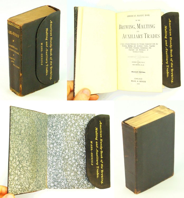Image for American Handy Book Of The Brewing, Malting and Auxiliary Trades A Book of Ready Reference for Persons Connected With the Brewing, Malting and Auxiliary Trades, Together With Tables, Formulas, Calculations, Bibliography and Dictionary of Technical Terms. Copiously Illustrated American Handy Book Of The Brewing, Malting and Auxiliary Trades A Book of Ready Reference for Persons Connected With the Brewing, Malting and Auxiliary Trades, Together With Tables, Formulas, Calculations, Bibliography and Dictionary of Technical Terms. Copiously Illustrated