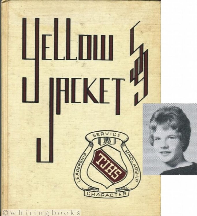 The Yellow Jacket 59 [Yearbook] Featuring JANIS JOPLIN in the 1959 Junior Class at Thomas Jefferson High School, Port Arthur, Texas